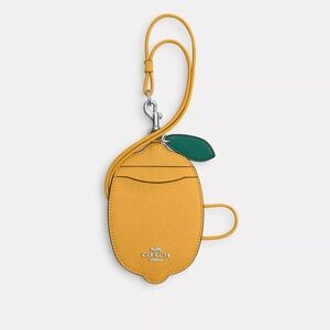 Coach Yellow Lemon Coin Purse